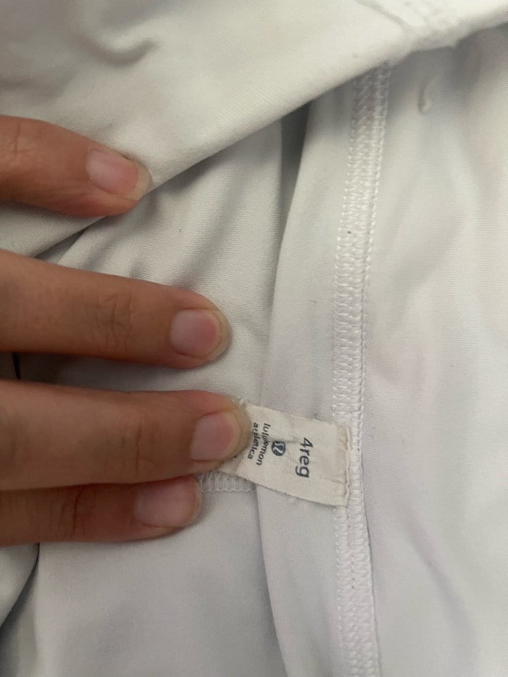 lululemon athletica White Athletic Skort with Inner Shorts - Picture 3 of 3